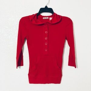 Paris Blues Vintage Sweatshirt (Red)